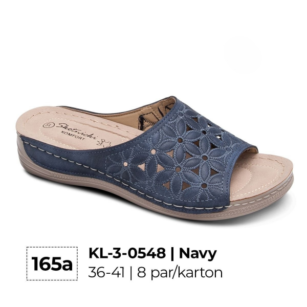 Klapki damskie Roz 36-41 / 8 par